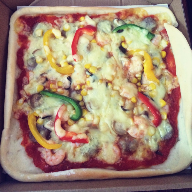 金枪鱼火腿pizza