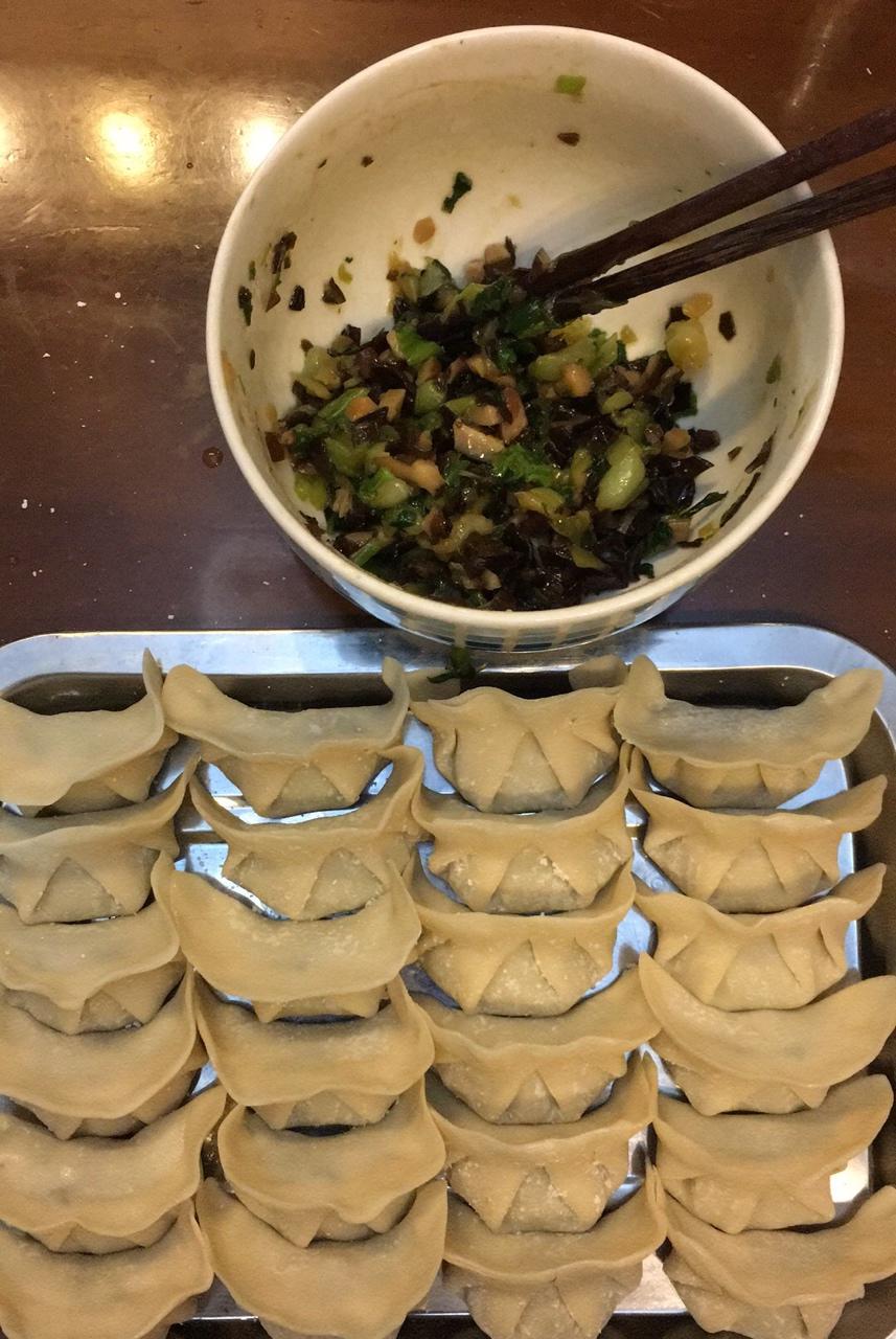 青菜香菇水饺