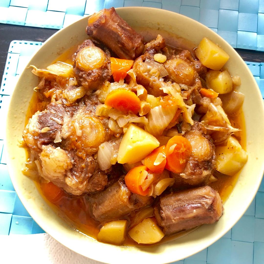 法式红烩牛尾(传统法式是懒人心中的痛）