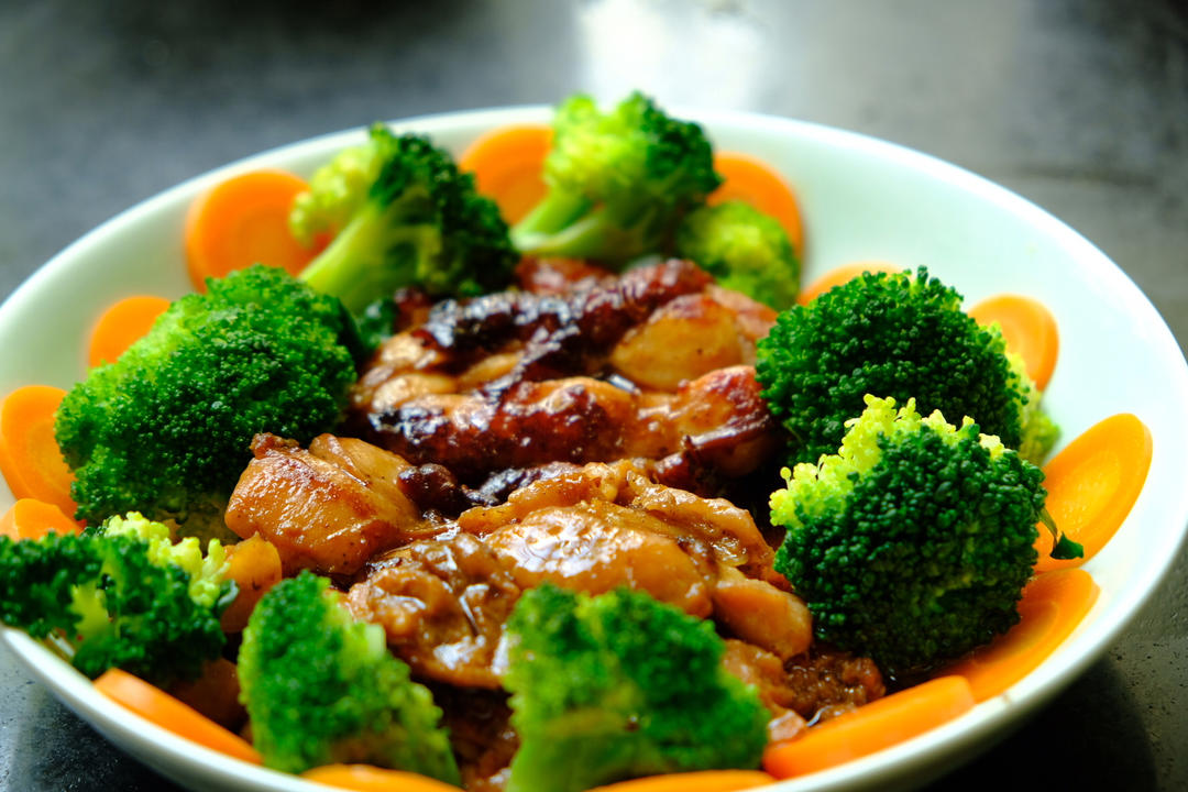 照烧鸡腿饭