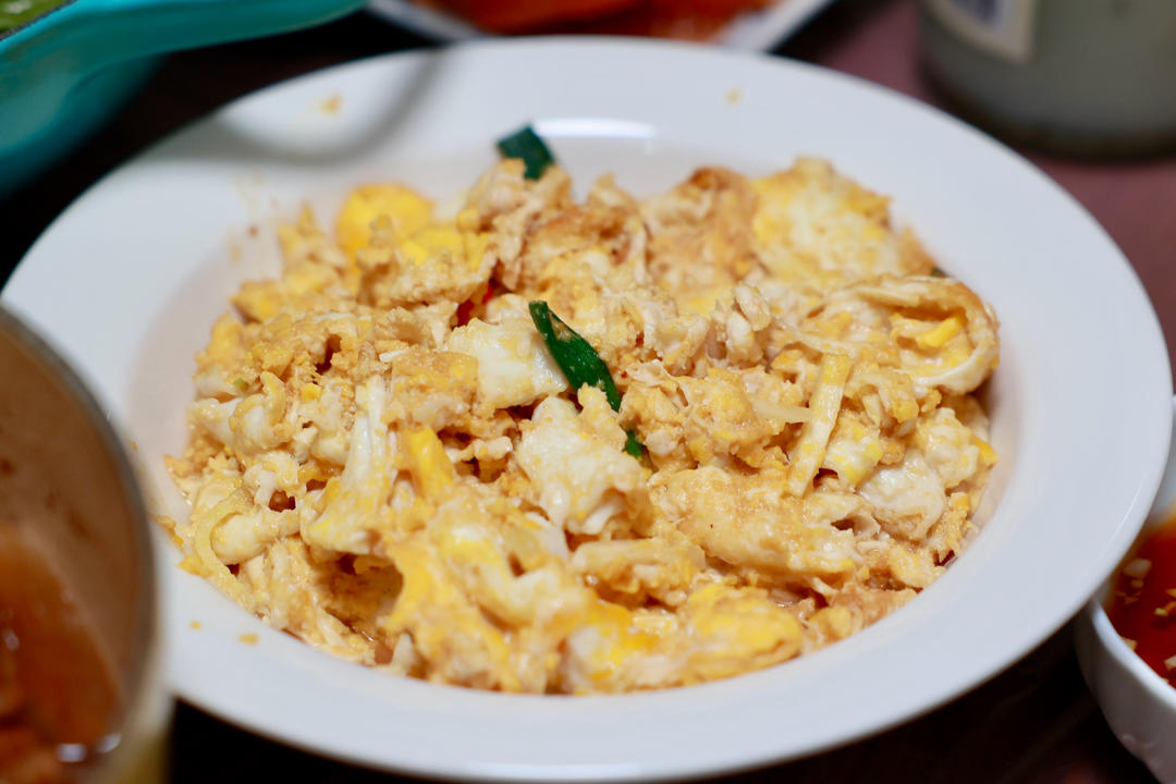 油爆醋炒蛋(长沙下饭菜)