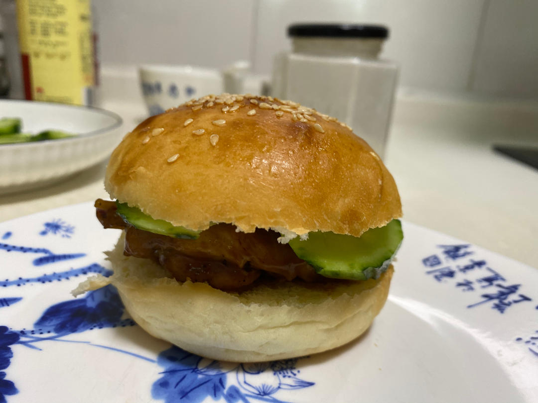 松软汉堡包胚