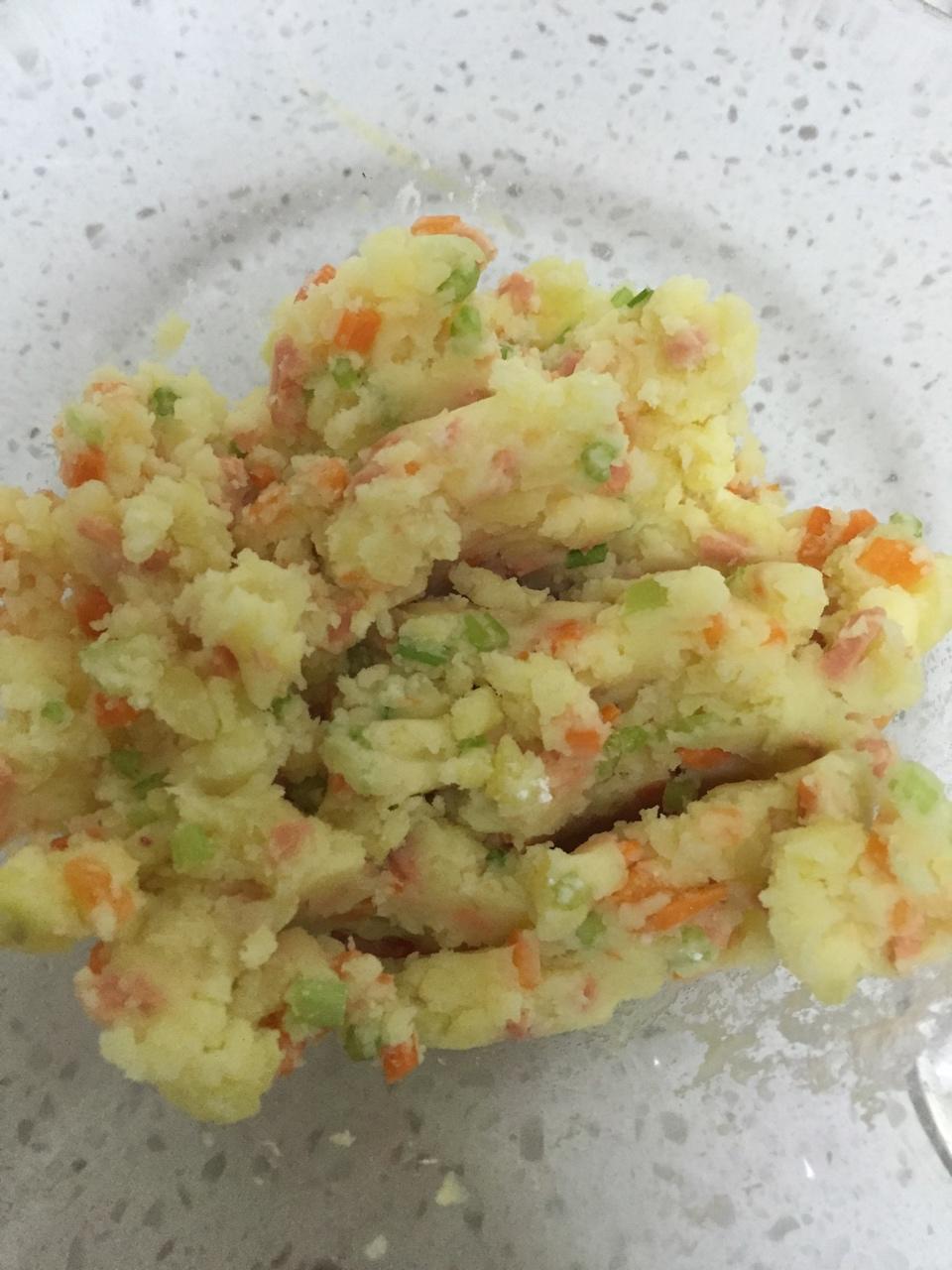 土豆火腿早餐饼