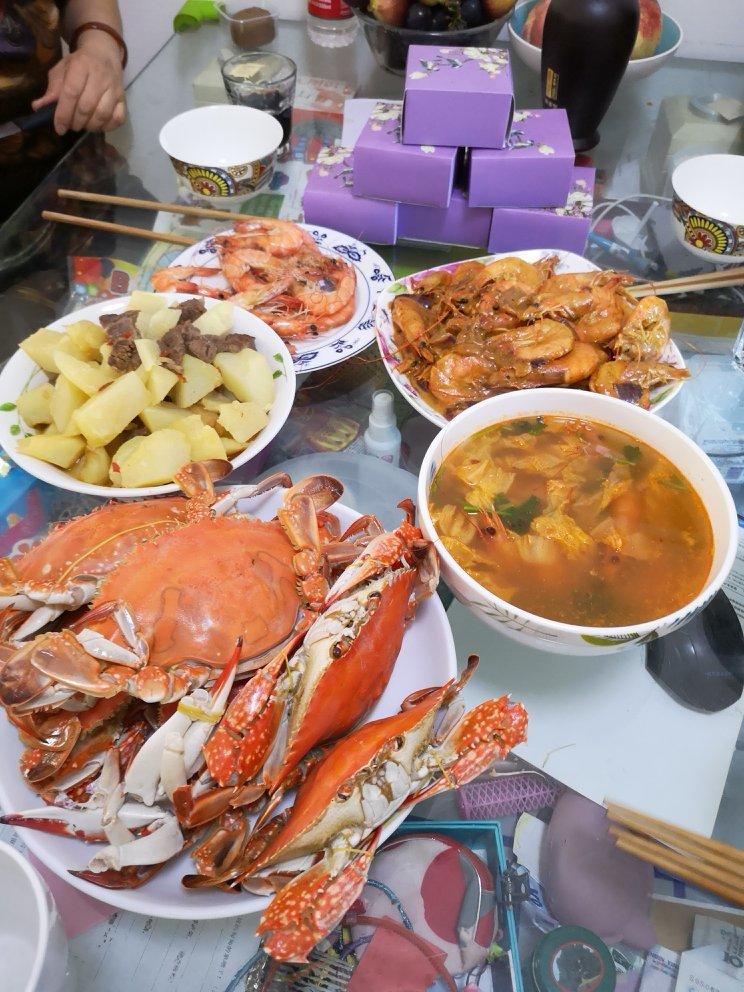 泰式咖喱虾