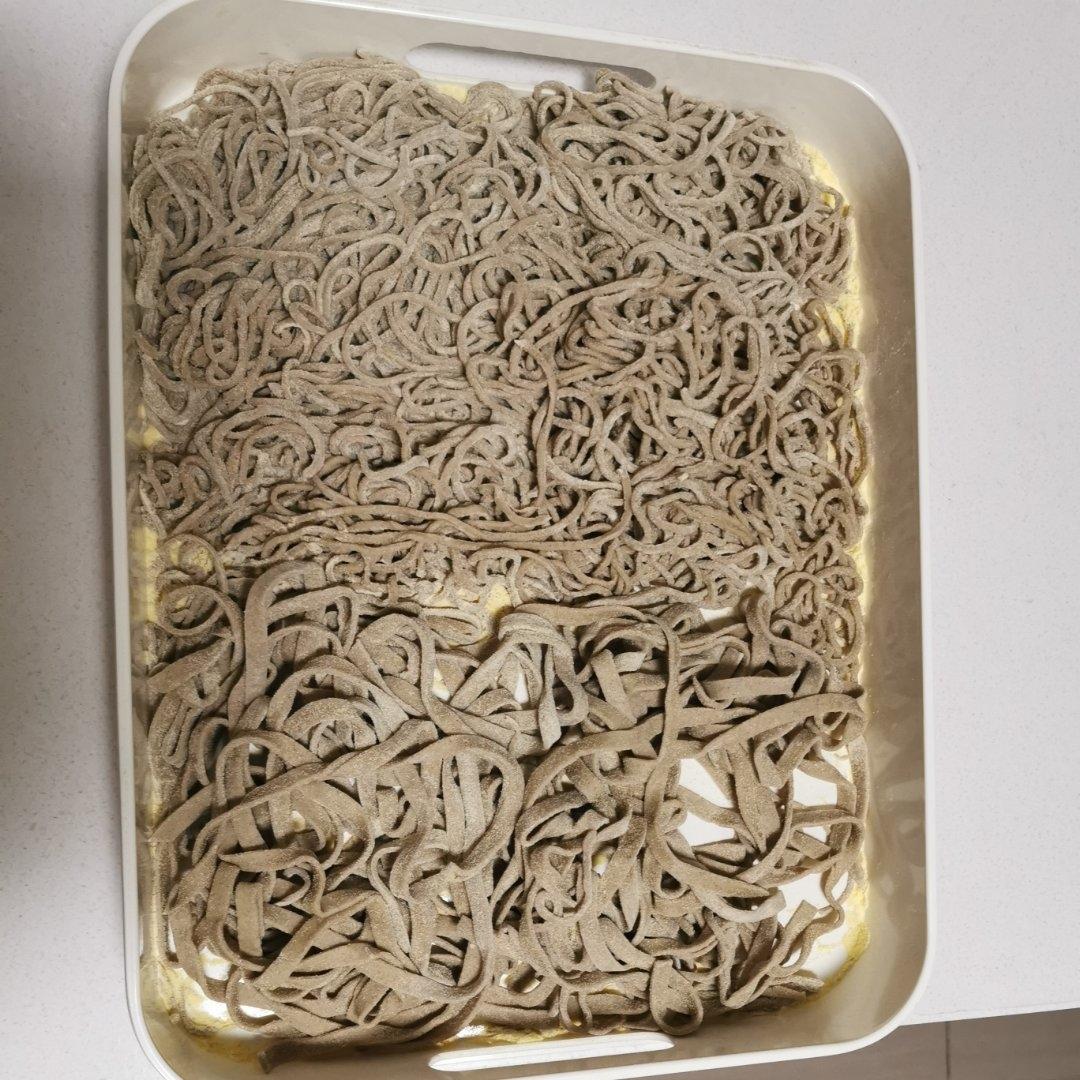 自制荞麦面（含荞麦粉制作）
