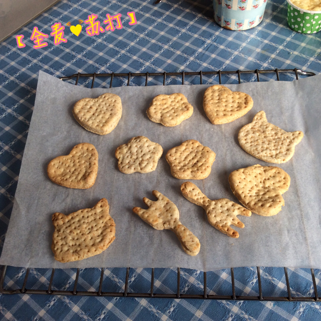 全麦苏打饼干