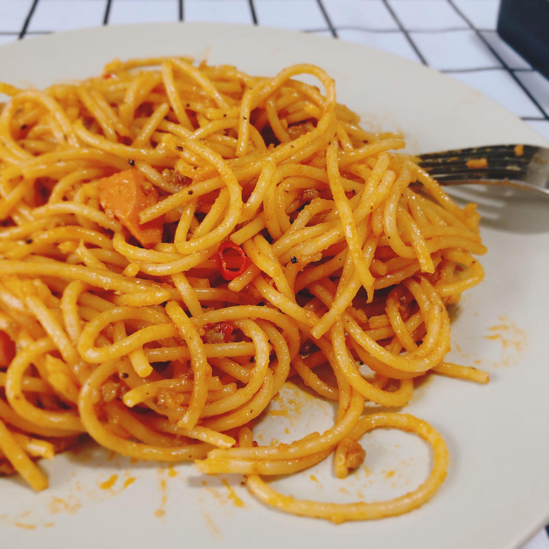 好吃到舔盘🔥那不勒斯风味意面