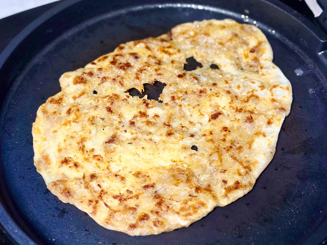 烙饼时，切记不要揉面，教你详细做法配方，不干不硬，外酥里柔软