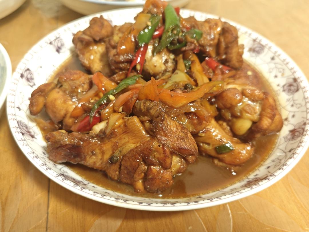 爆炒鸡翅根