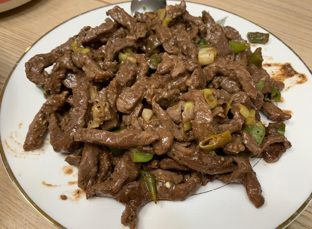 🐂黑椒牛柳🐂