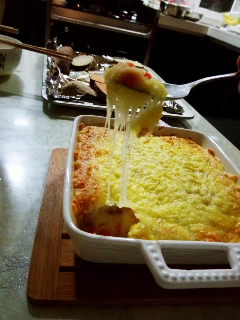 芝士焗土豆泥