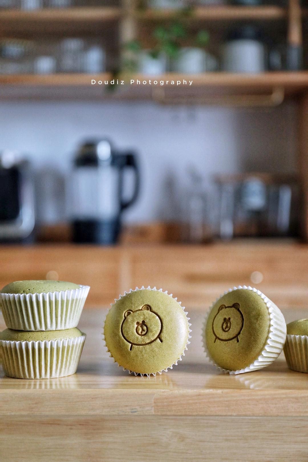 炼乳抹茶小蛋糕的做法