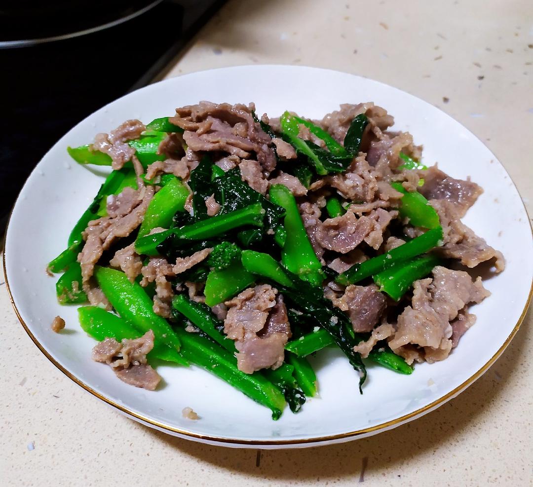 boaelyn做的芥兰炒牛肉-正宗潮汕味