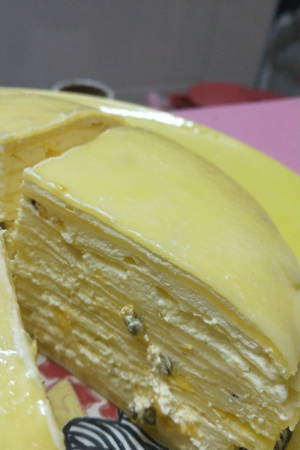 百香果千层蛋糕