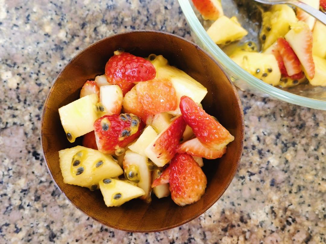 苹果百香果（苹果不氧化，百香果长期储存）