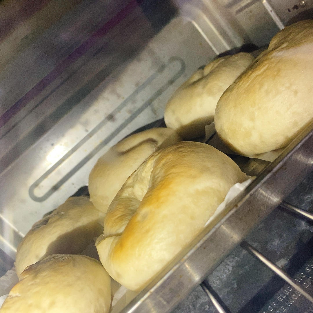 巨好用的贝果配方🔥无油低糖黑芝麻贝果