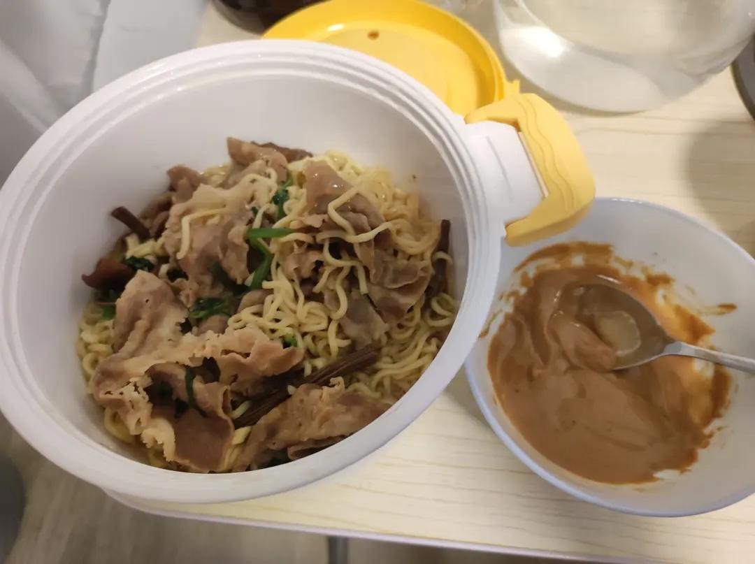 微波炉方便面——传说中惊为天人的美味