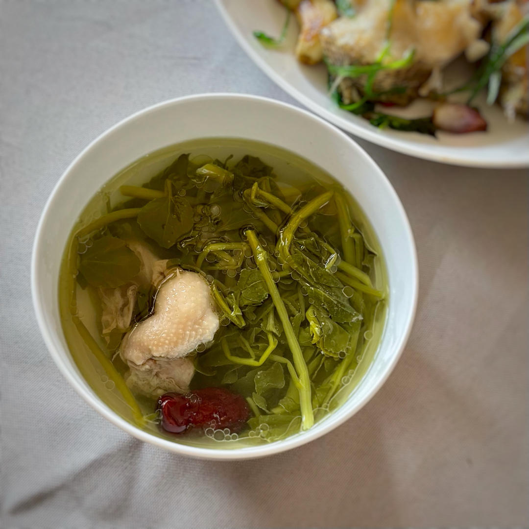西洋菜排骨汤
