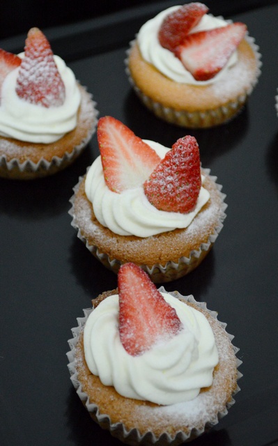 奶油戚风杯子蛋糕