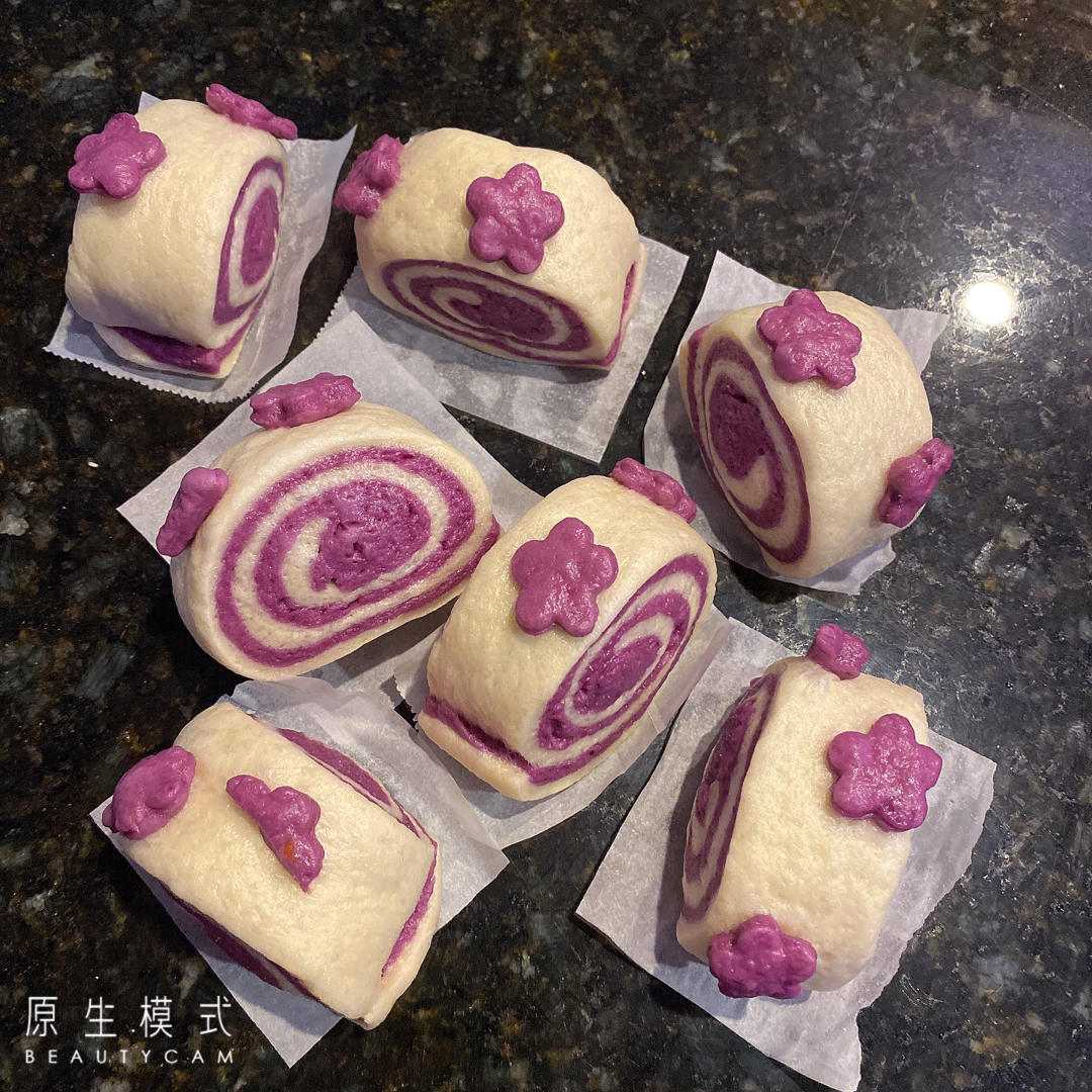 非常简单的健康养胃杂粮馒头(紫薯 南瓜 黑米)