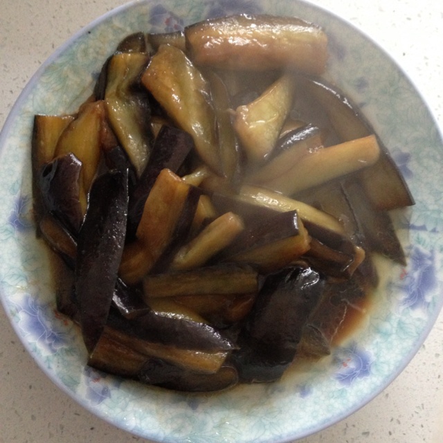 老丁的私房菜-油焖茄子