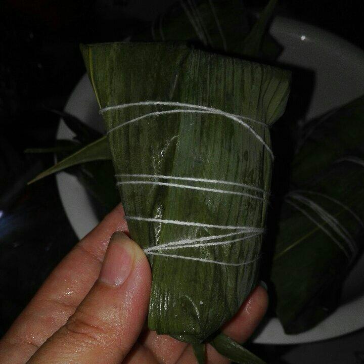 四角长粽子的包法（有视频）