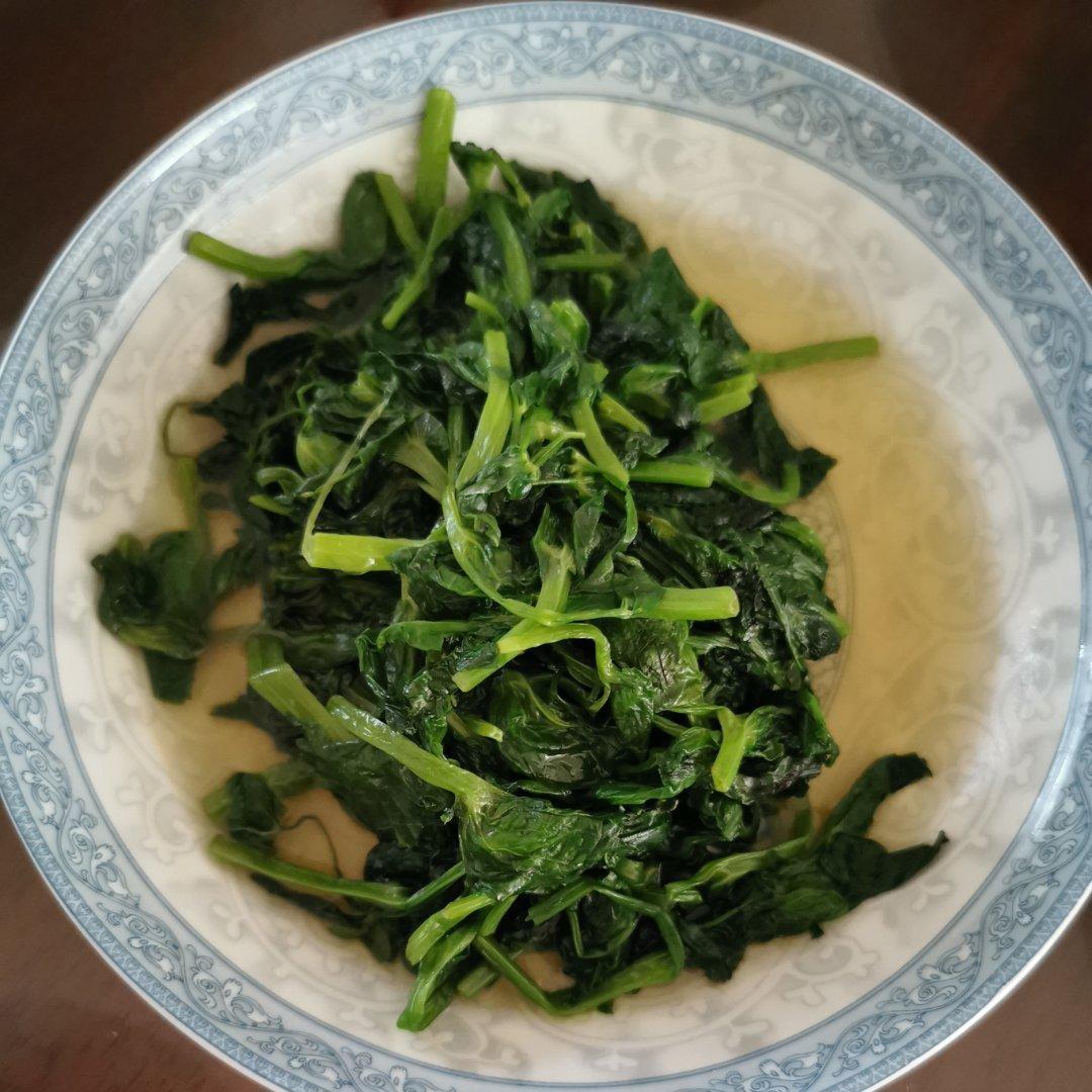 耗时一分钟，清口酒香豆苗