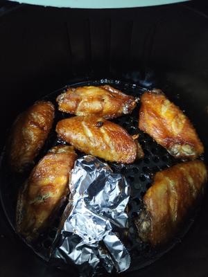 空气炸锅之奥尔良烤鸡翅（不用翻面）的做法 步骤7