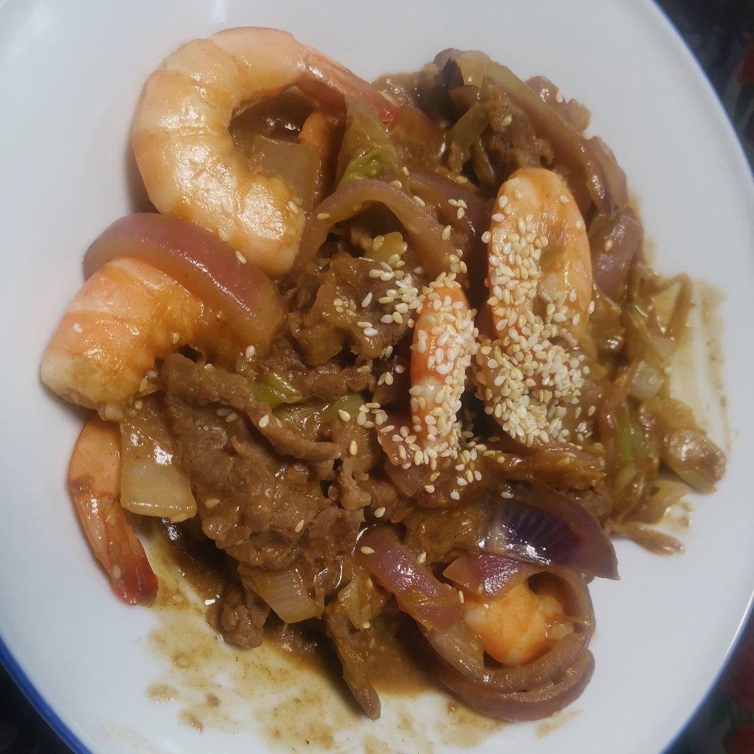 红烧基围虾