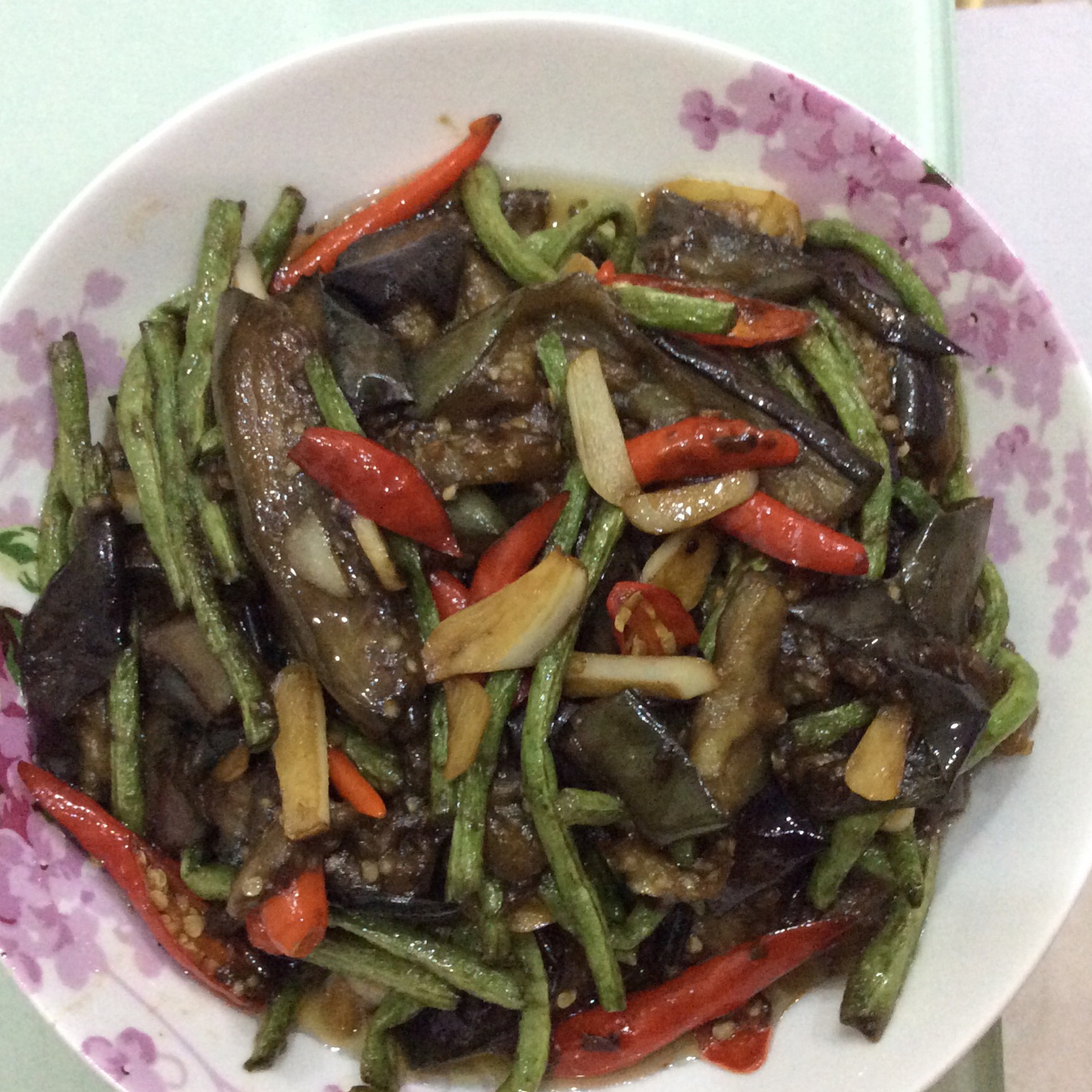 茄子豆角