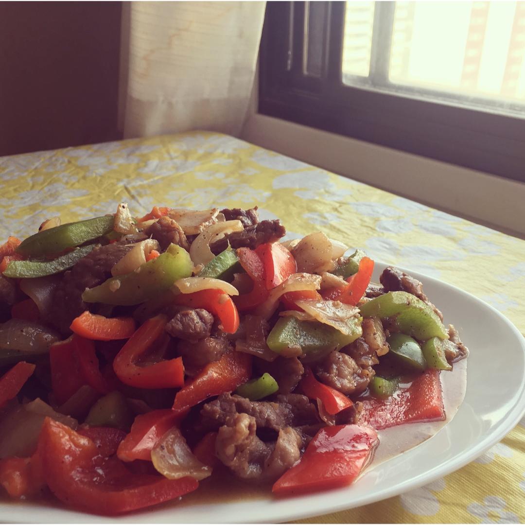黑椒牛柳