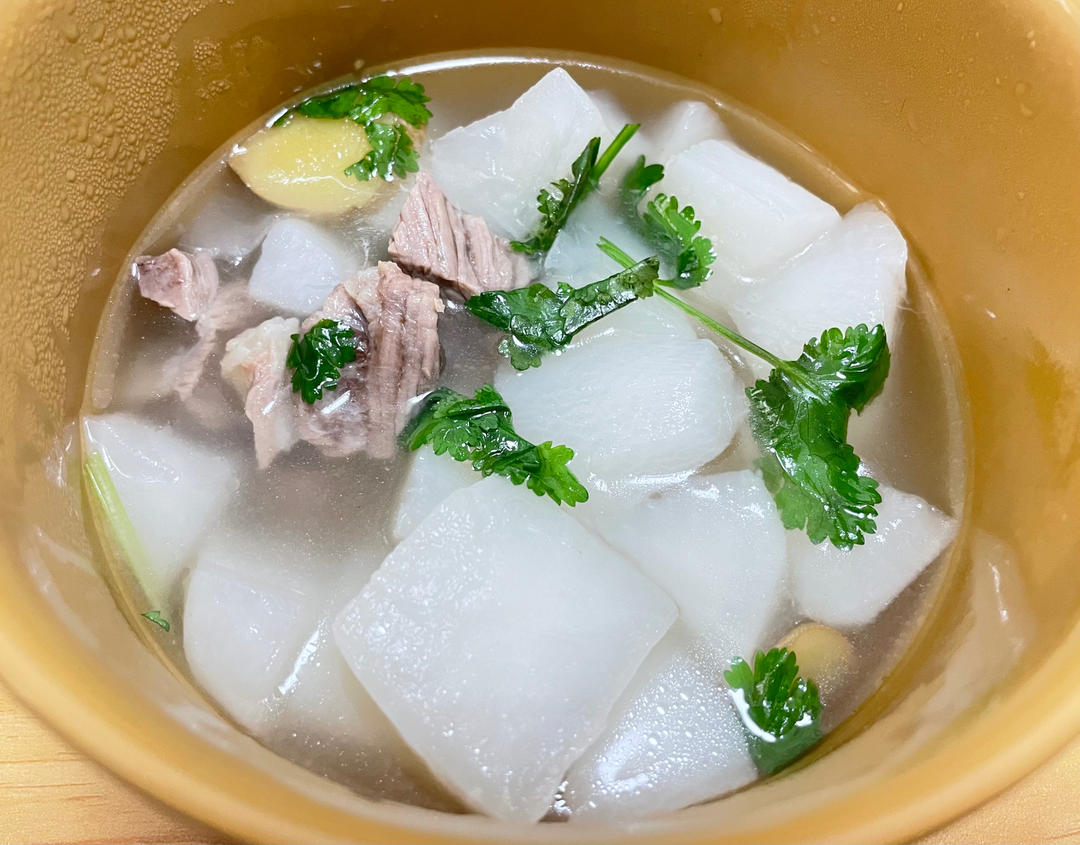 清炖萝卜牛腩汤（铸铁锅版）