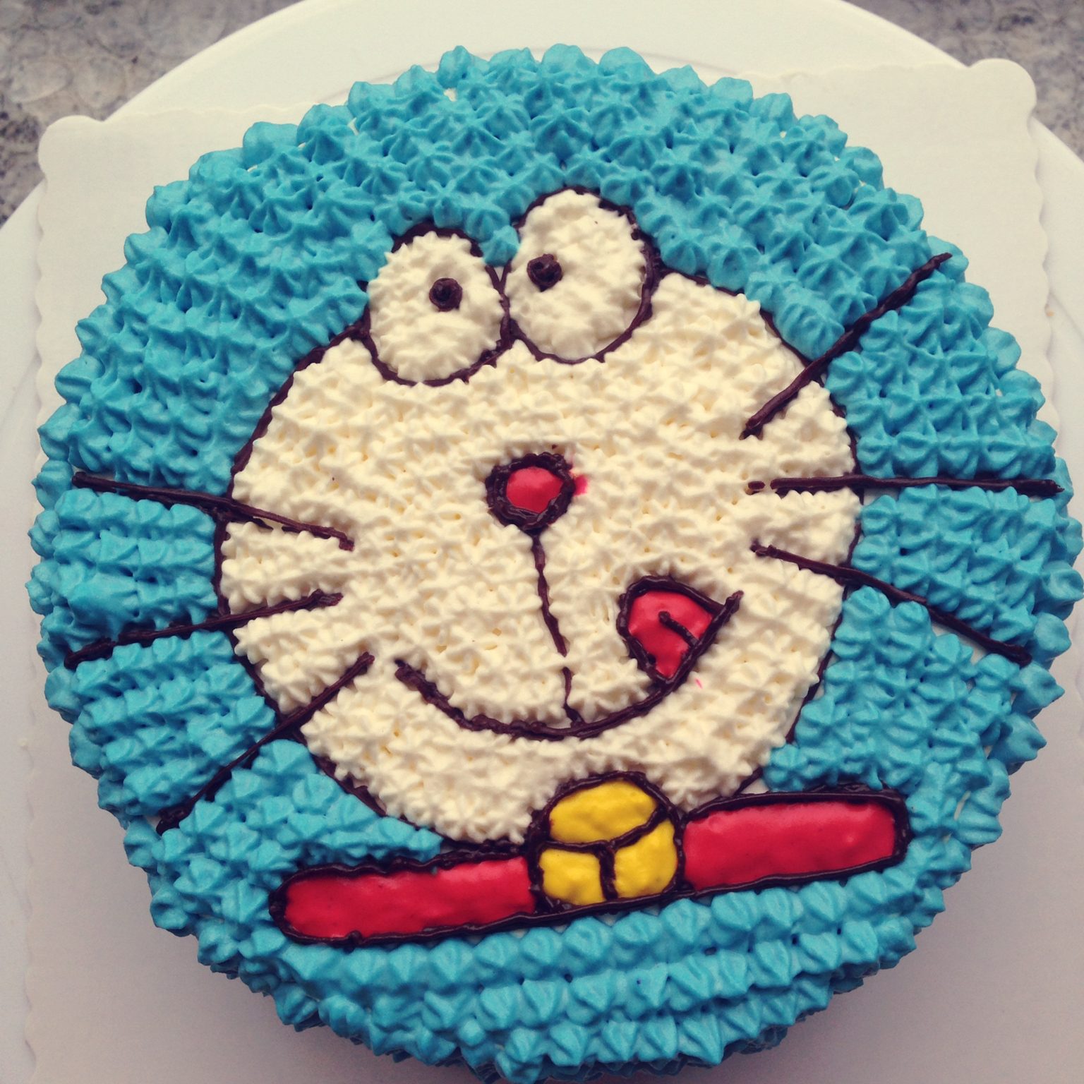 机器猫奶油蛋糕