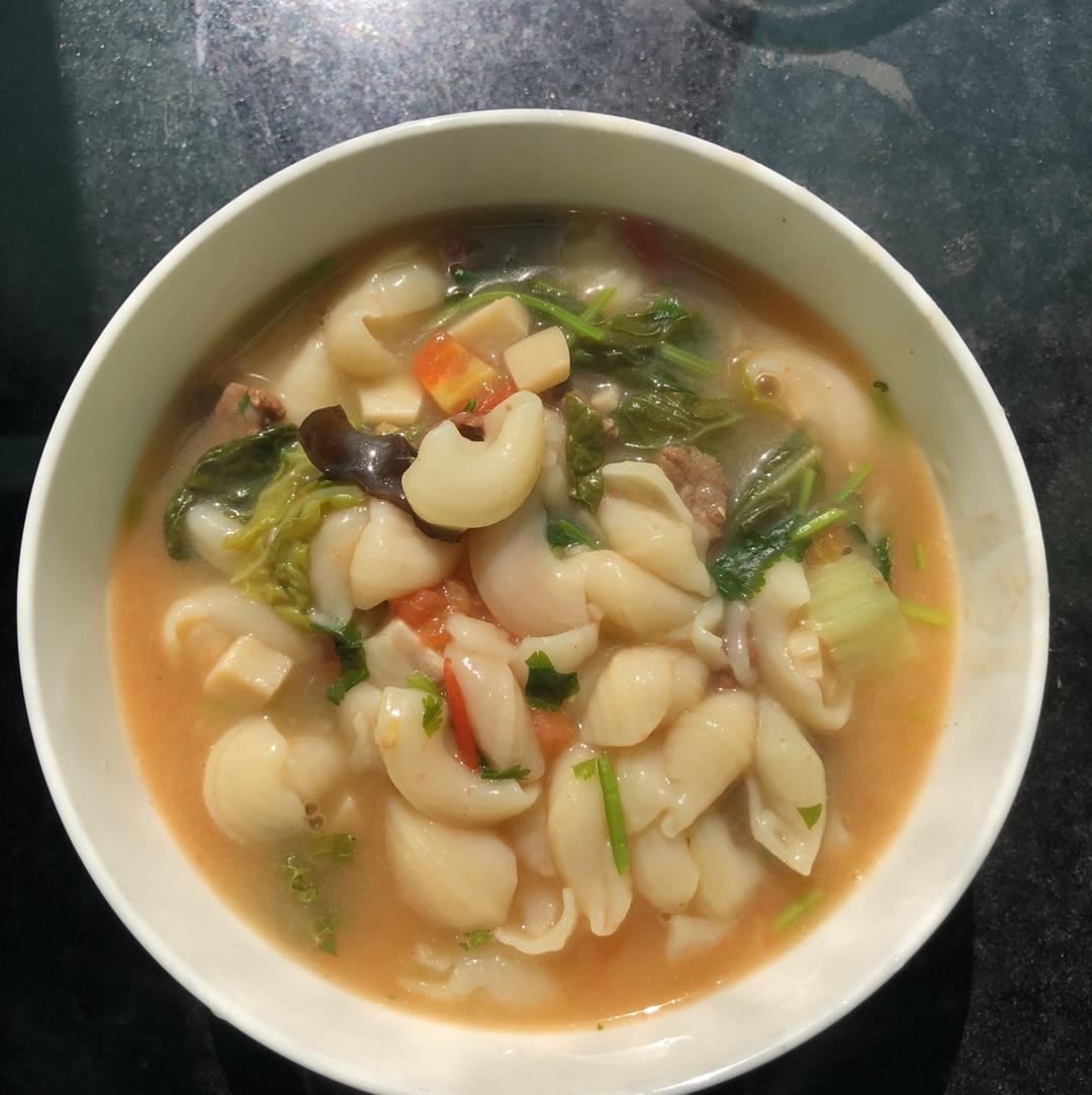 贝壳面（汤面）