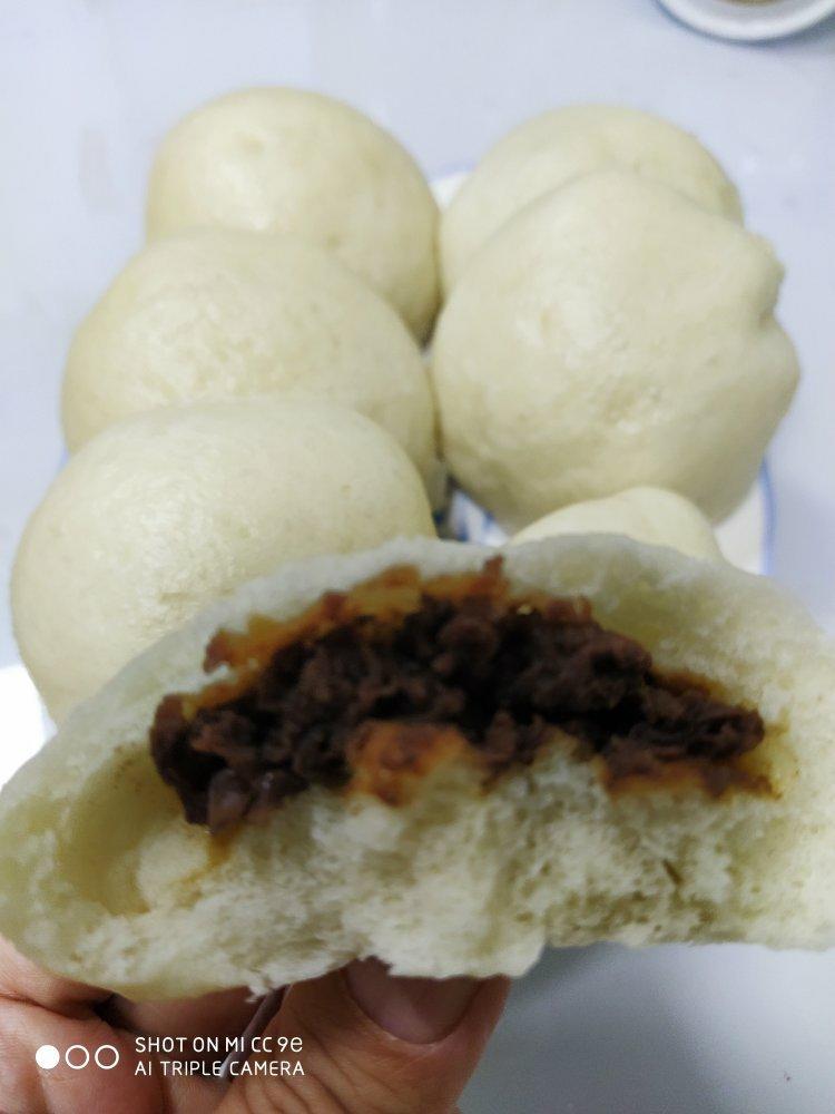 奶香豆沙包