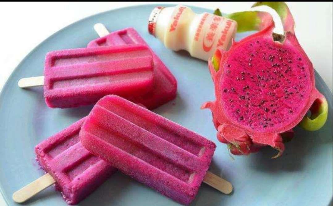 火龙果冰棒的做法