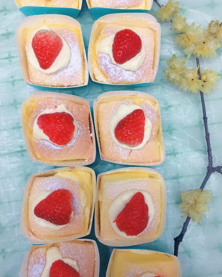 北海道戚风杯子蛋糕