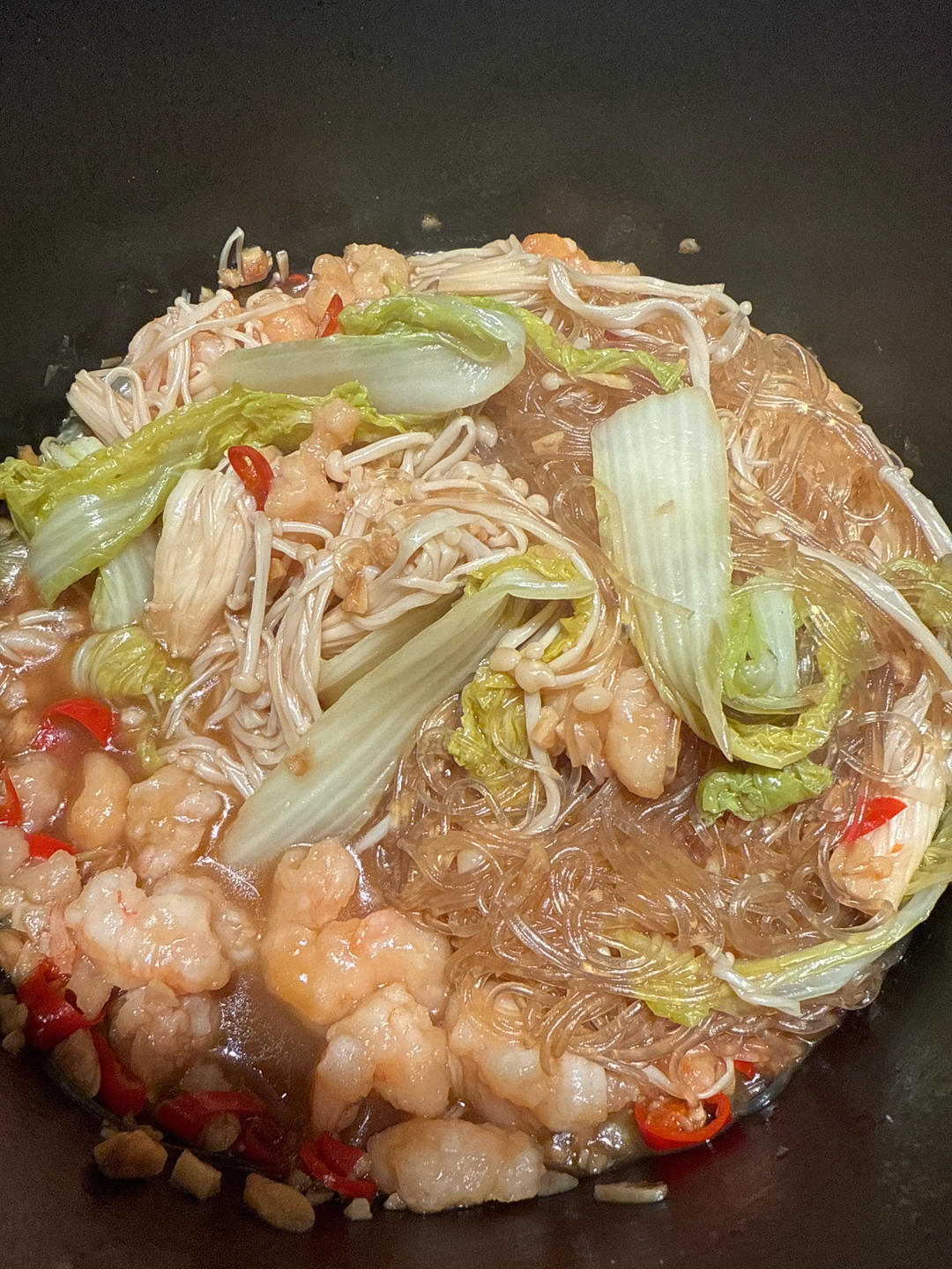 蒜蓉虾滑煲