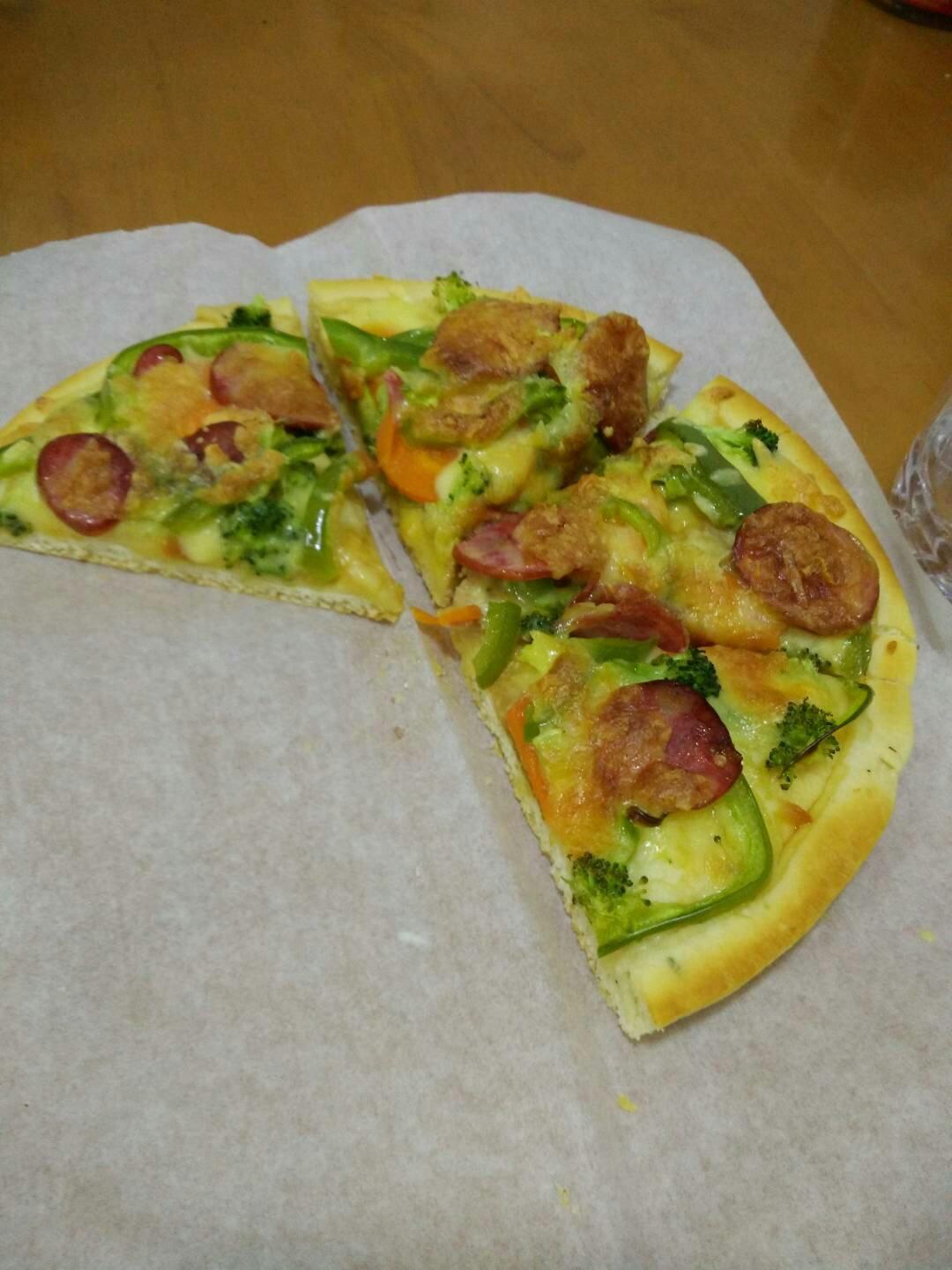 8寸纯手工什锦披萨