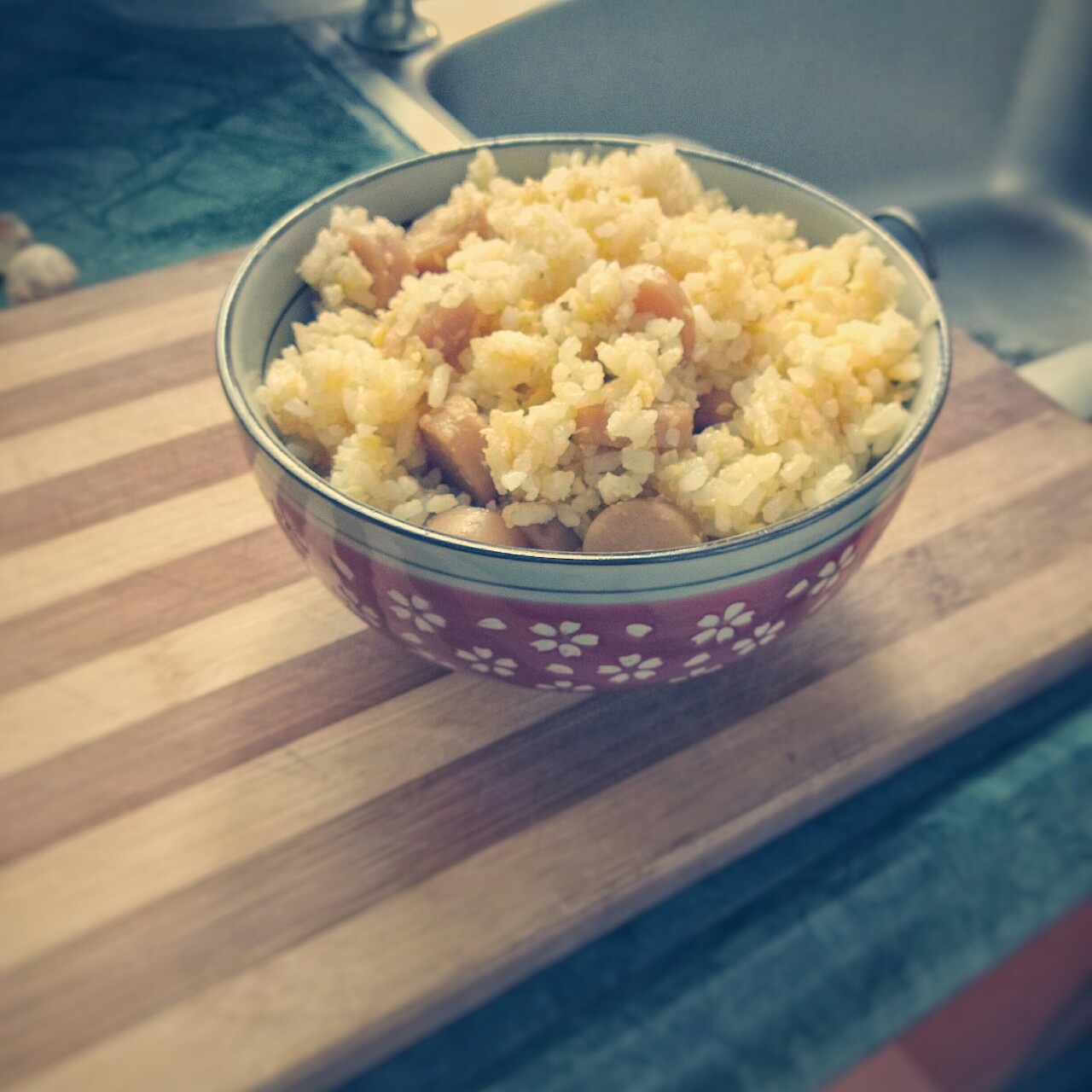 榨菜蛋炒饭（粒粒分明小窍门）