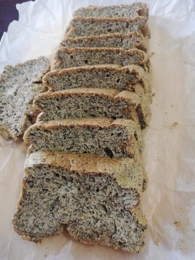 低碳水亚麻籽粉面包的做法