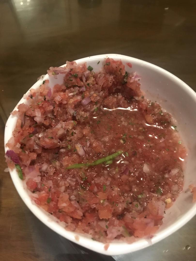 清爽开胃又低卡- 墨西哥牛油果莎莎酱 Mexican Avocado Salsa