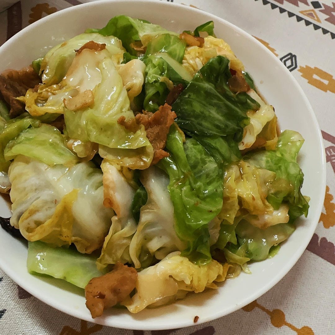 家常下饭菜炒包菜
