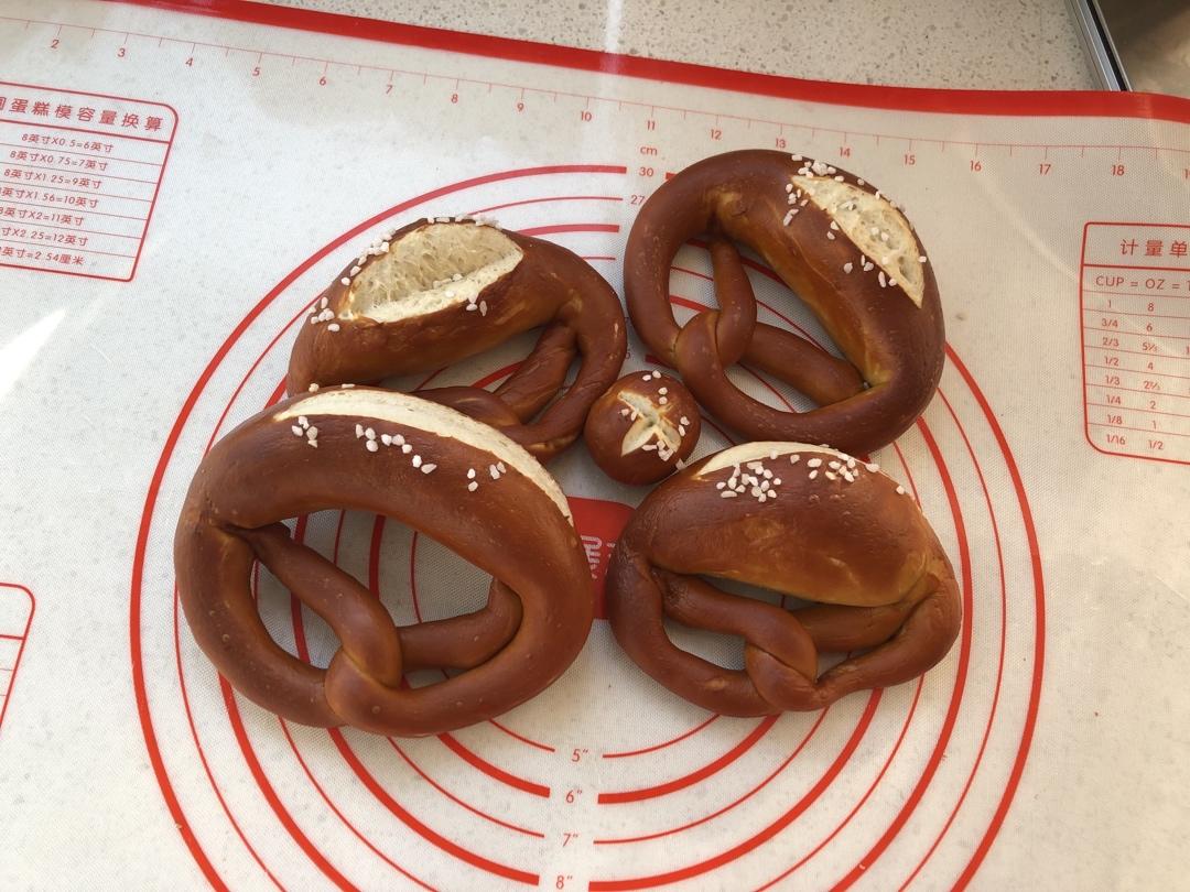 最详细的碱水包 【德国结面包 布雷结面包】有关碱水面包Brezel的一切 Bretzel Brezen Pretzel