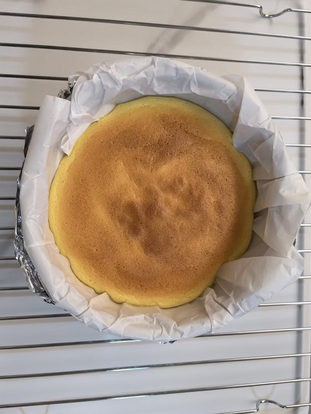 自制酸奶无油低卡伪芝士轻乳酪蛋糕