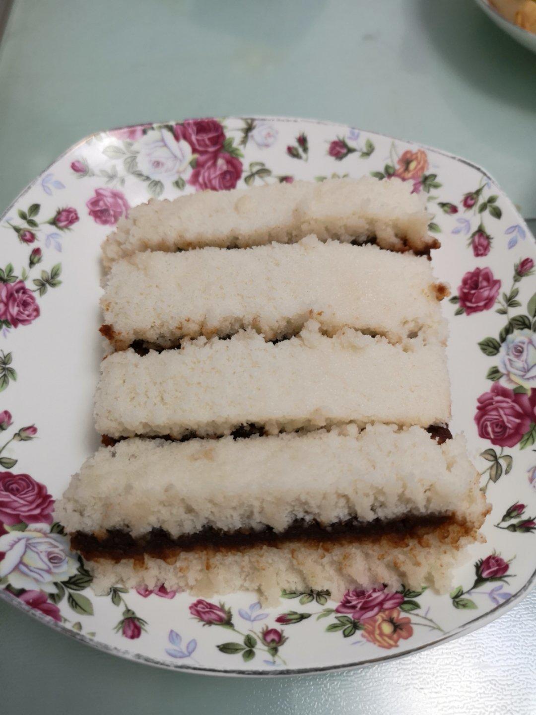 豆沙松糕