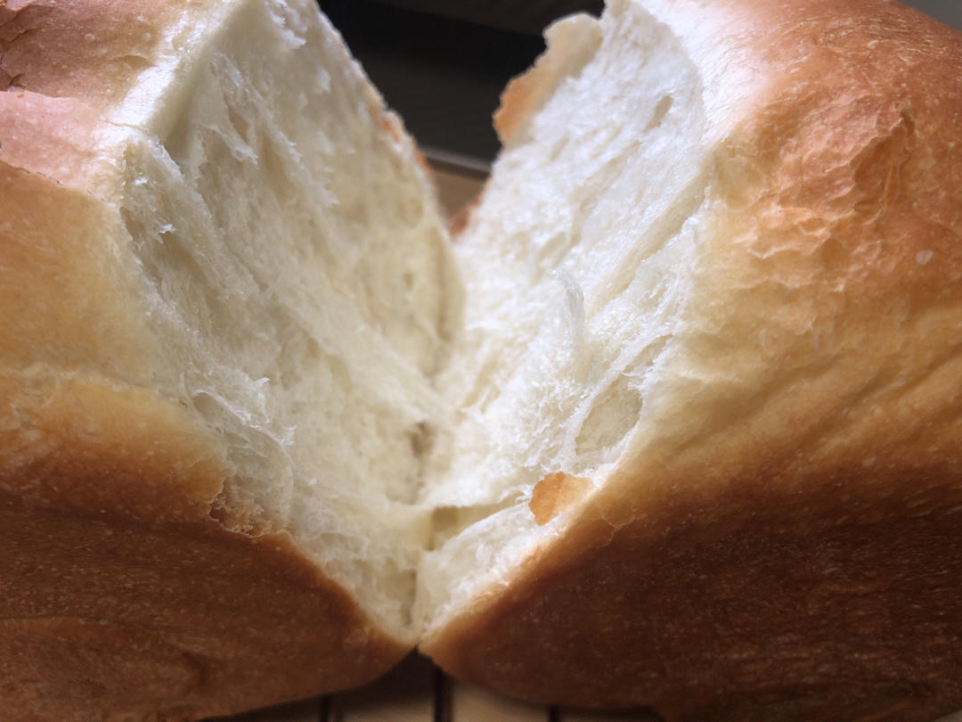 聊聊面包冷却 藕粉细白吐司