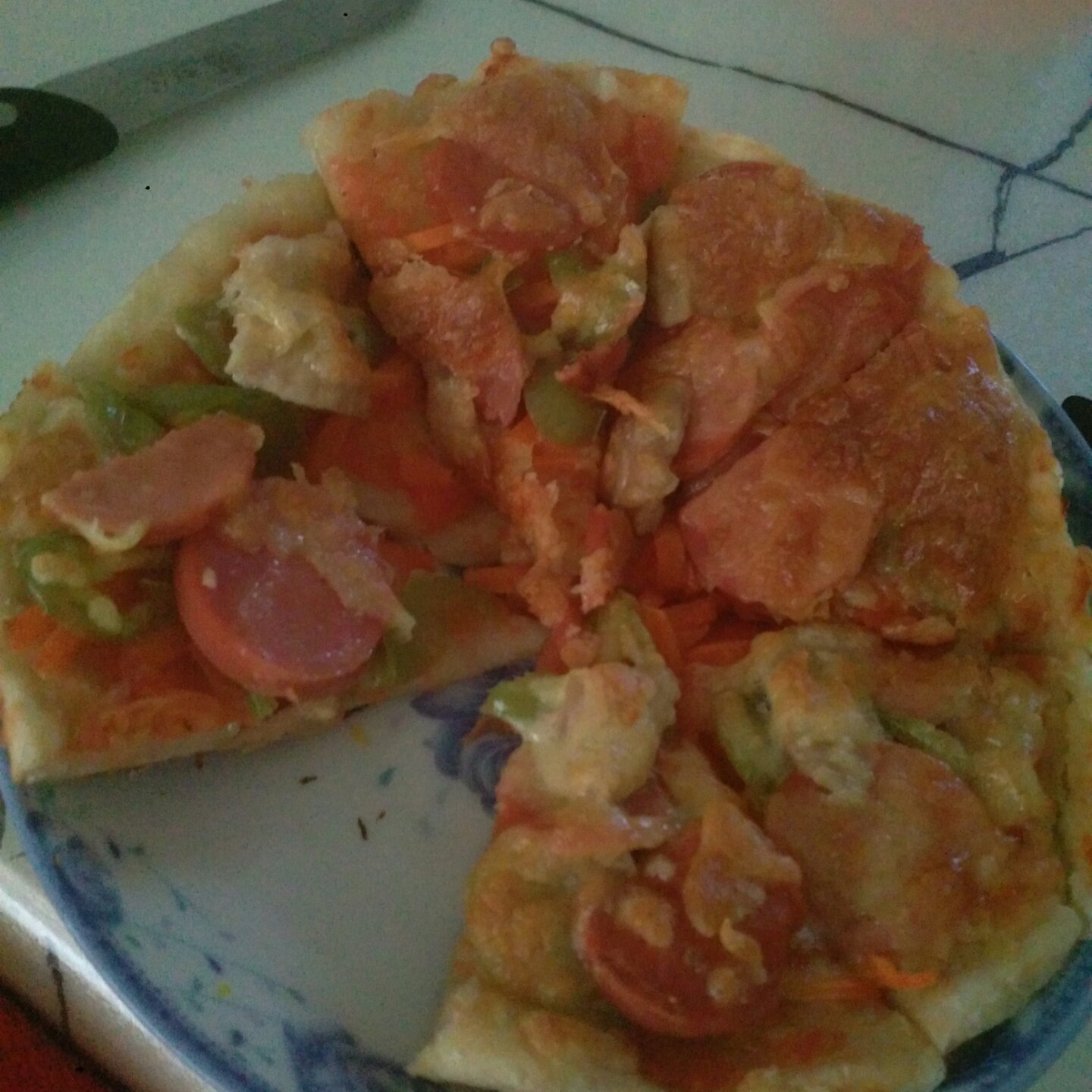 不用酵母的披萨底 No Yeast Pizza Dough