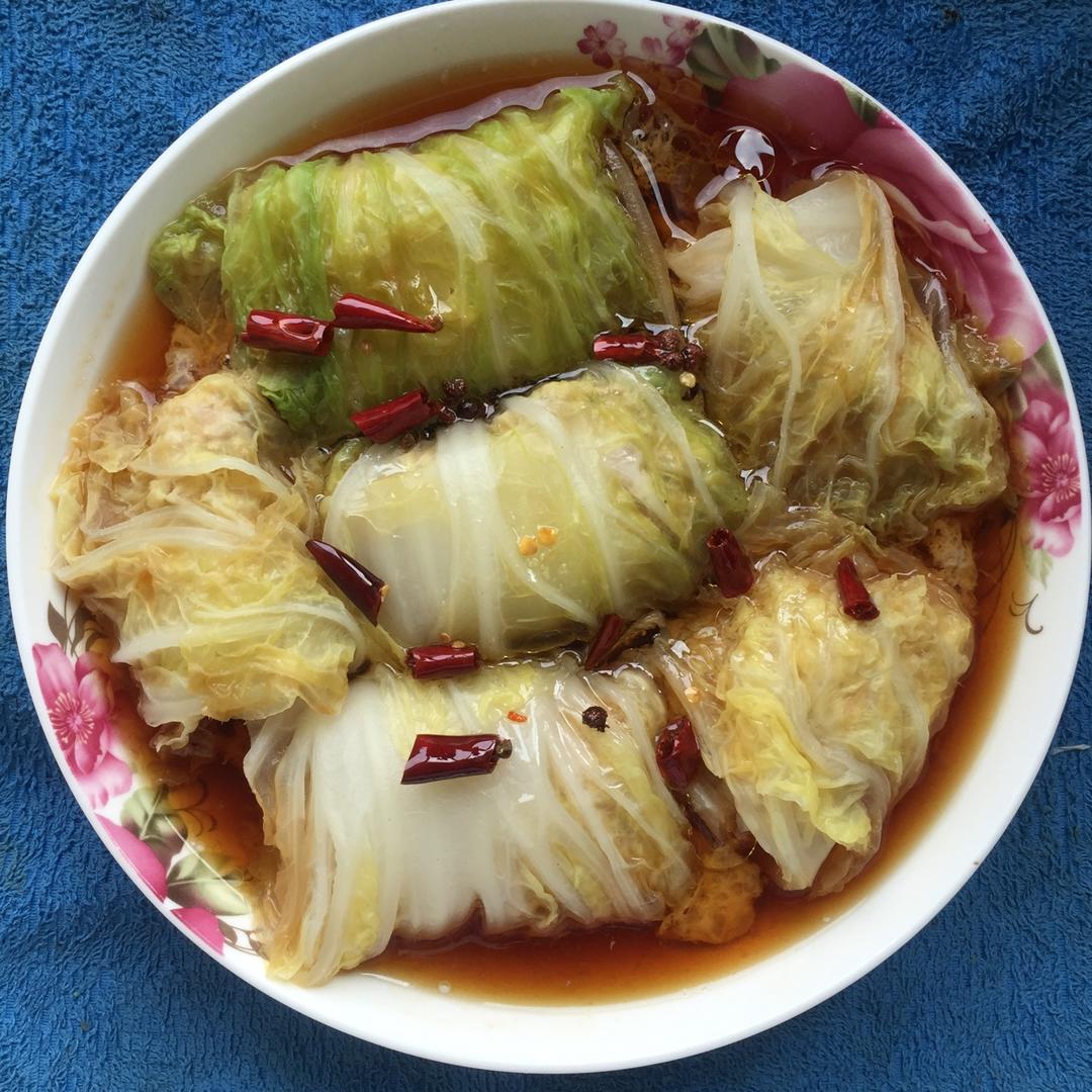 白菜猪肉卷