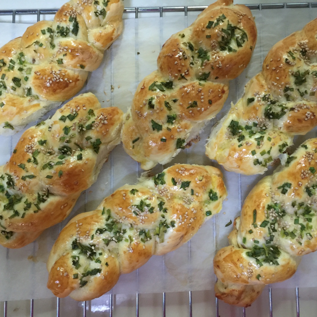 香葱肉松面包（烫种法）